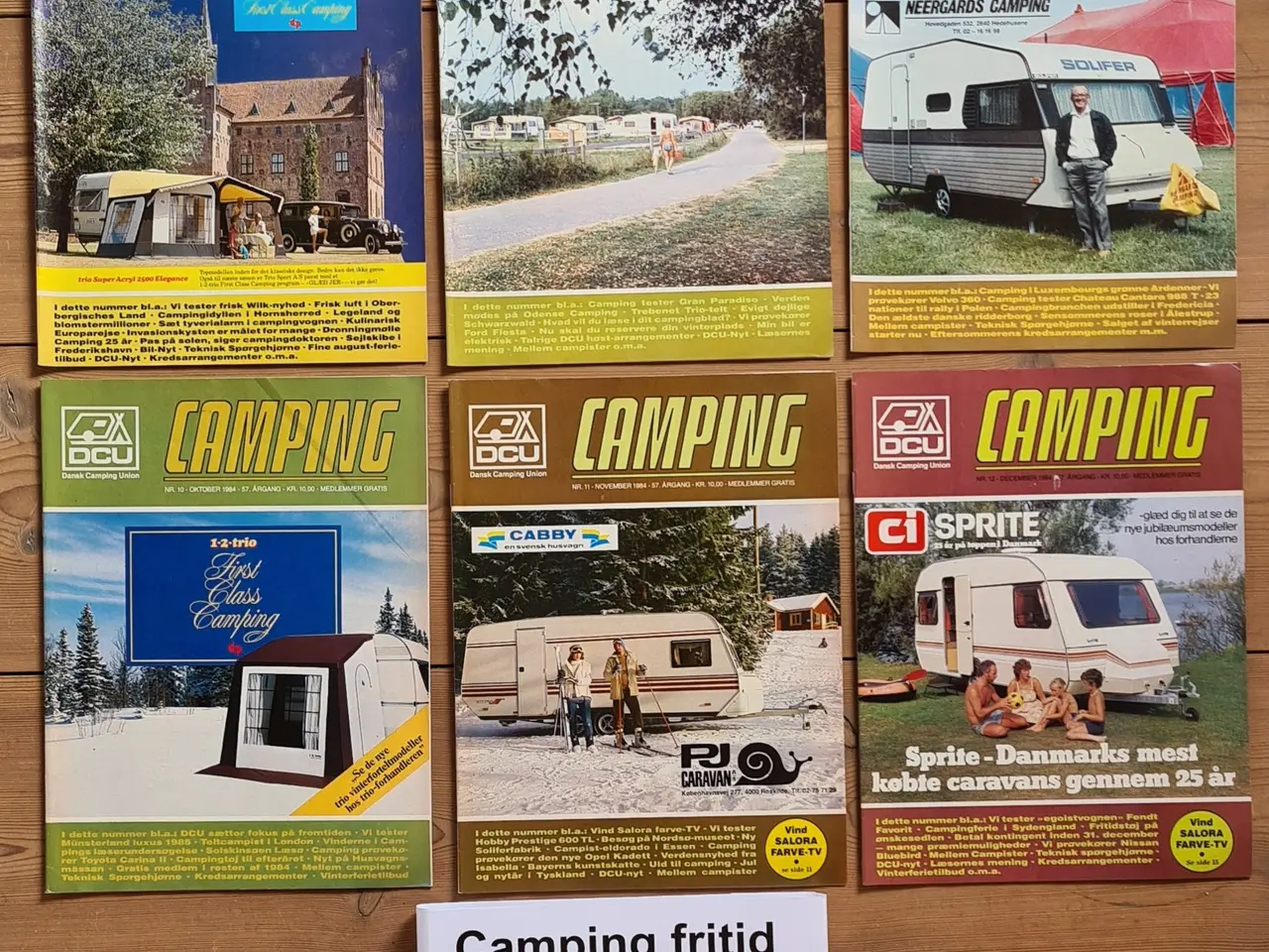 Billede 2 - Camping Fritid 1984 12 blade