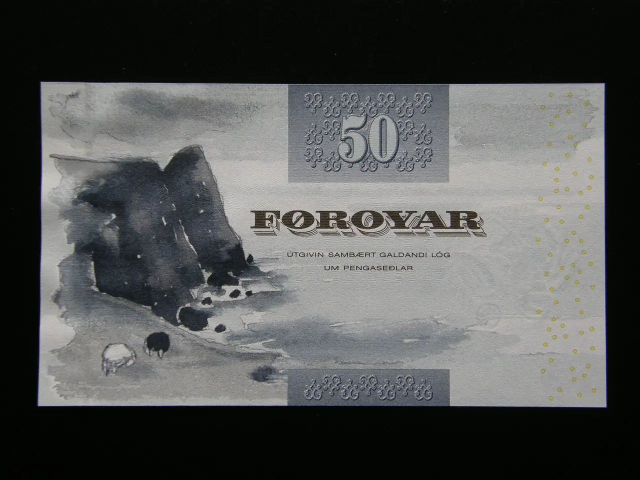 Billede 2 - Færøerne 50 Krónur 2001 P24 Unc.