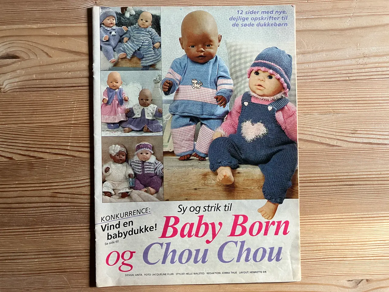 Billede 1 - Sy og strik til Baby Born og Chou Chou