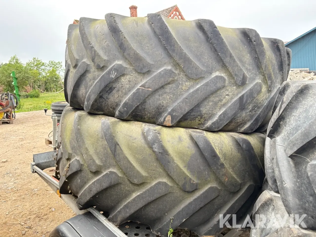 Billede 3 - Traktor dæk Michelin MACH X bib - 2 styk løse dæk