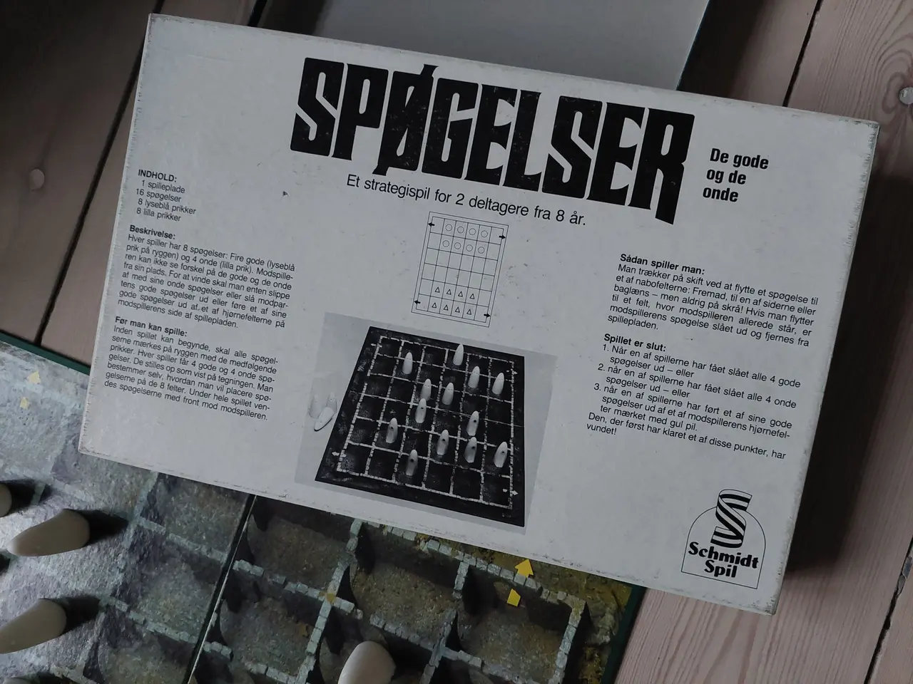 Billede 6 - Klassisk Spøgelser brætspil (Schmidt Spil) – Retro