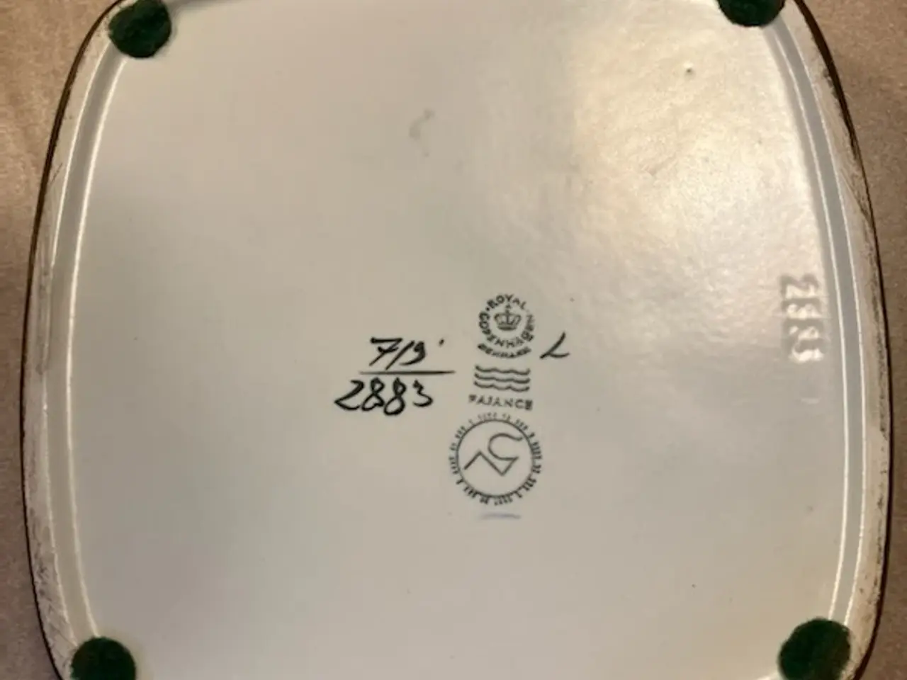 Billede 1 - Vase og askebæger 