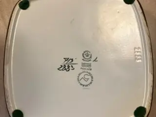 Vase og askebæger 