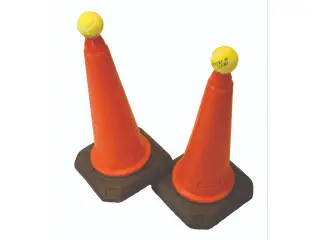 Keglesæt(2) m. 2 tennisbolde