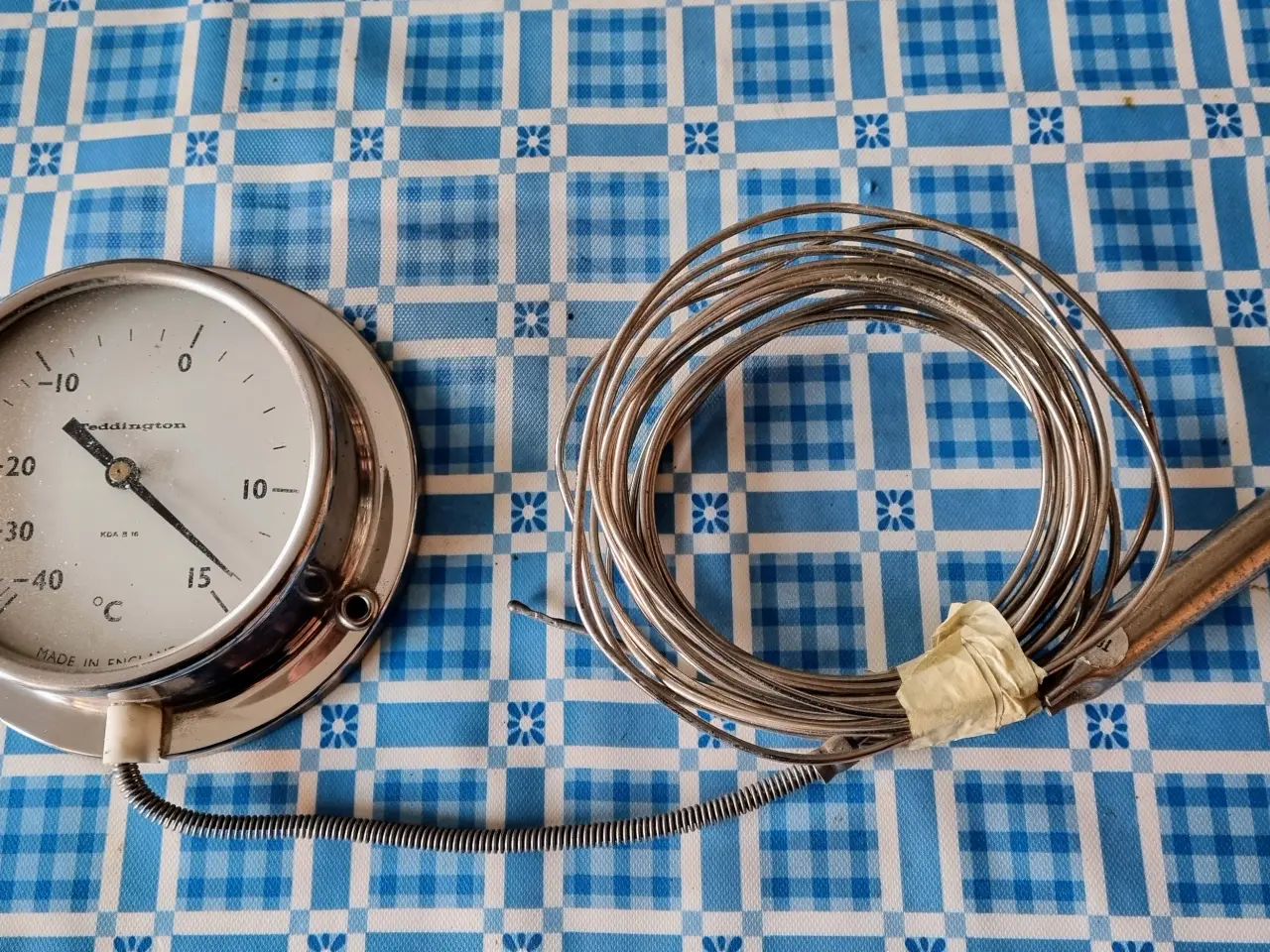 Billede 3 - Fordamper og termometer