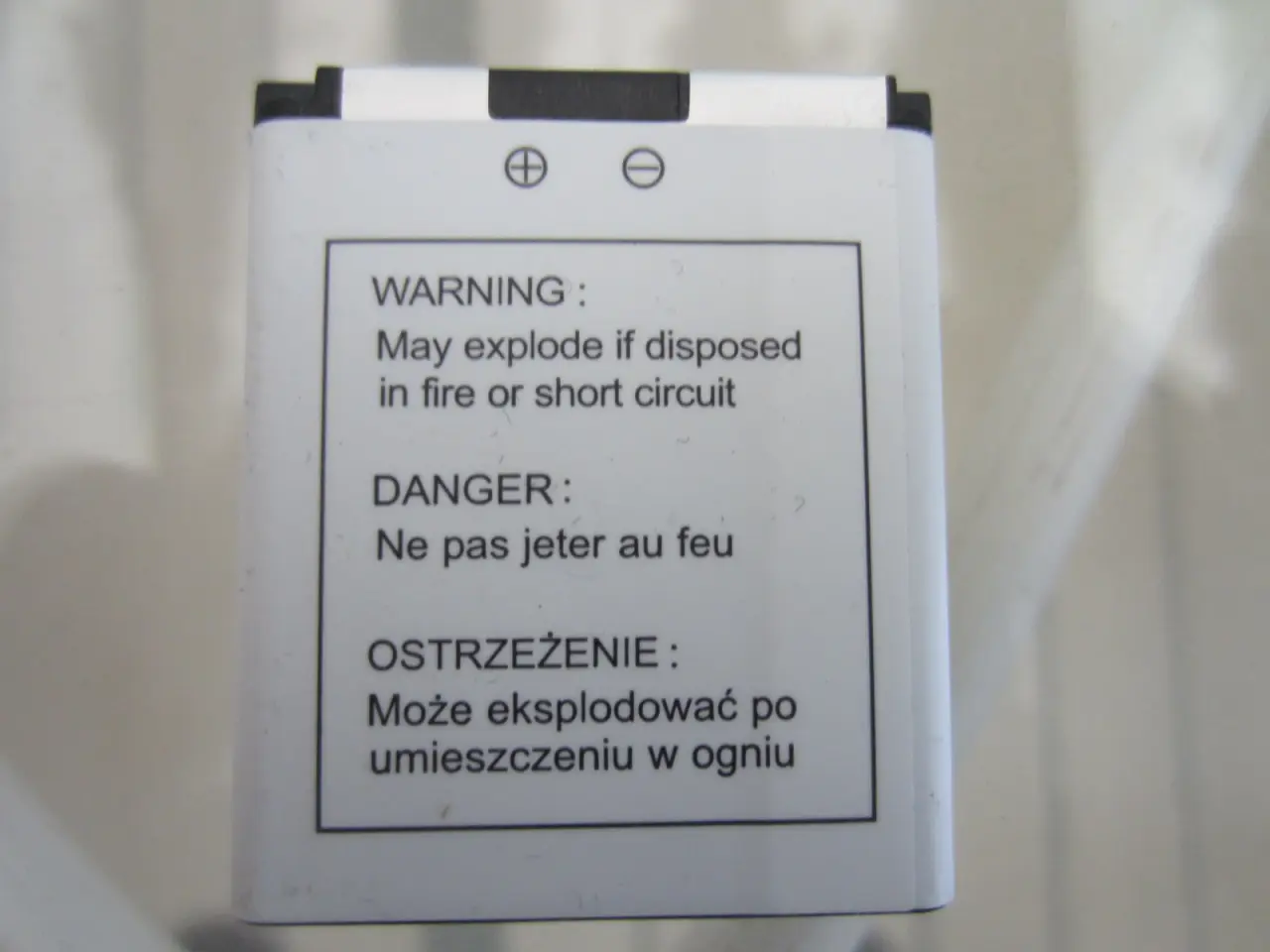 Billede 2 - Originalt doro DBI-800D batteri Li-Ion 3.7V