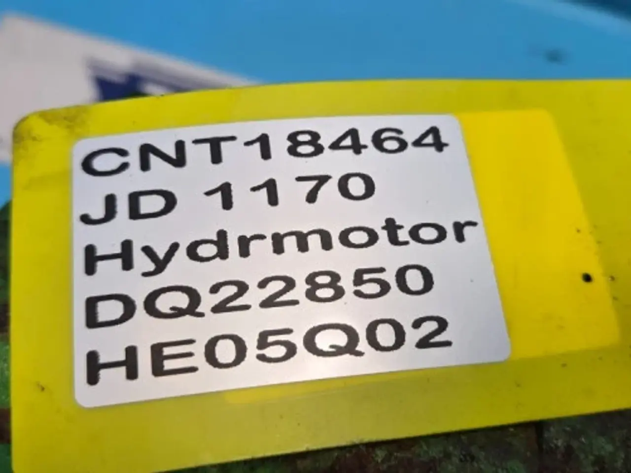 Billede 16 - John Deere 1170 Hydraulikmotor DQ22850