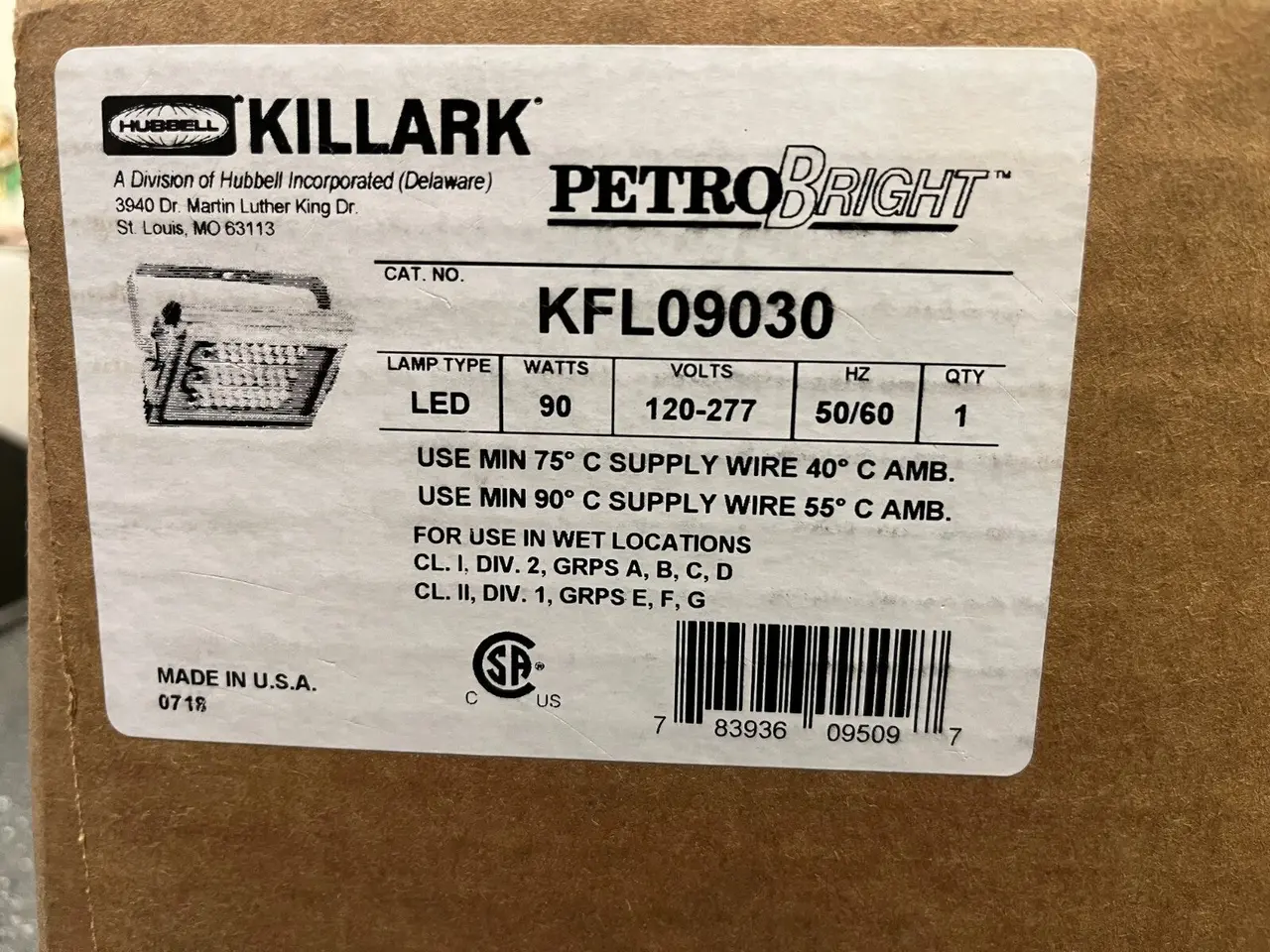 Billede 6 - Killark PetroBright KFL09030 90W LED Hazardous