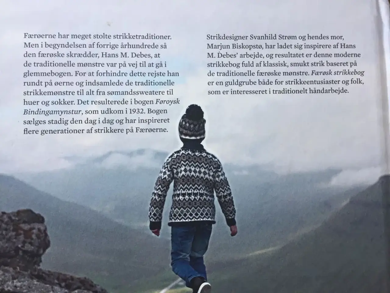 Billede 2 - FÆRØSK STRIKKEBOG - Strøm, Biskopstø & Dyvik
