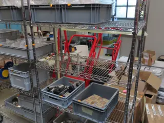 Indhold på reol