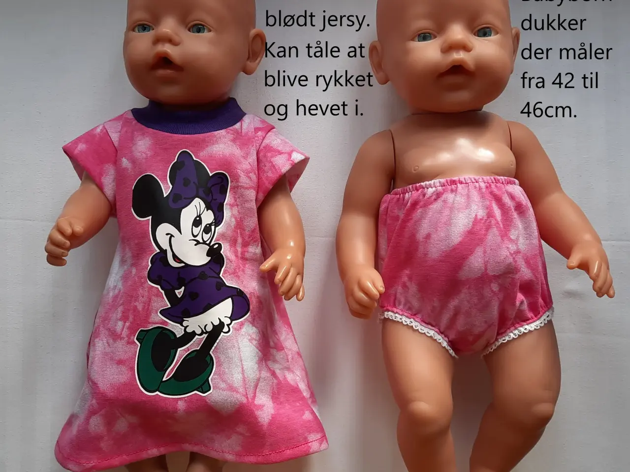 Billede 10 - Babyborn: Kjoler der passer til  fra 40 og 42cm. 
