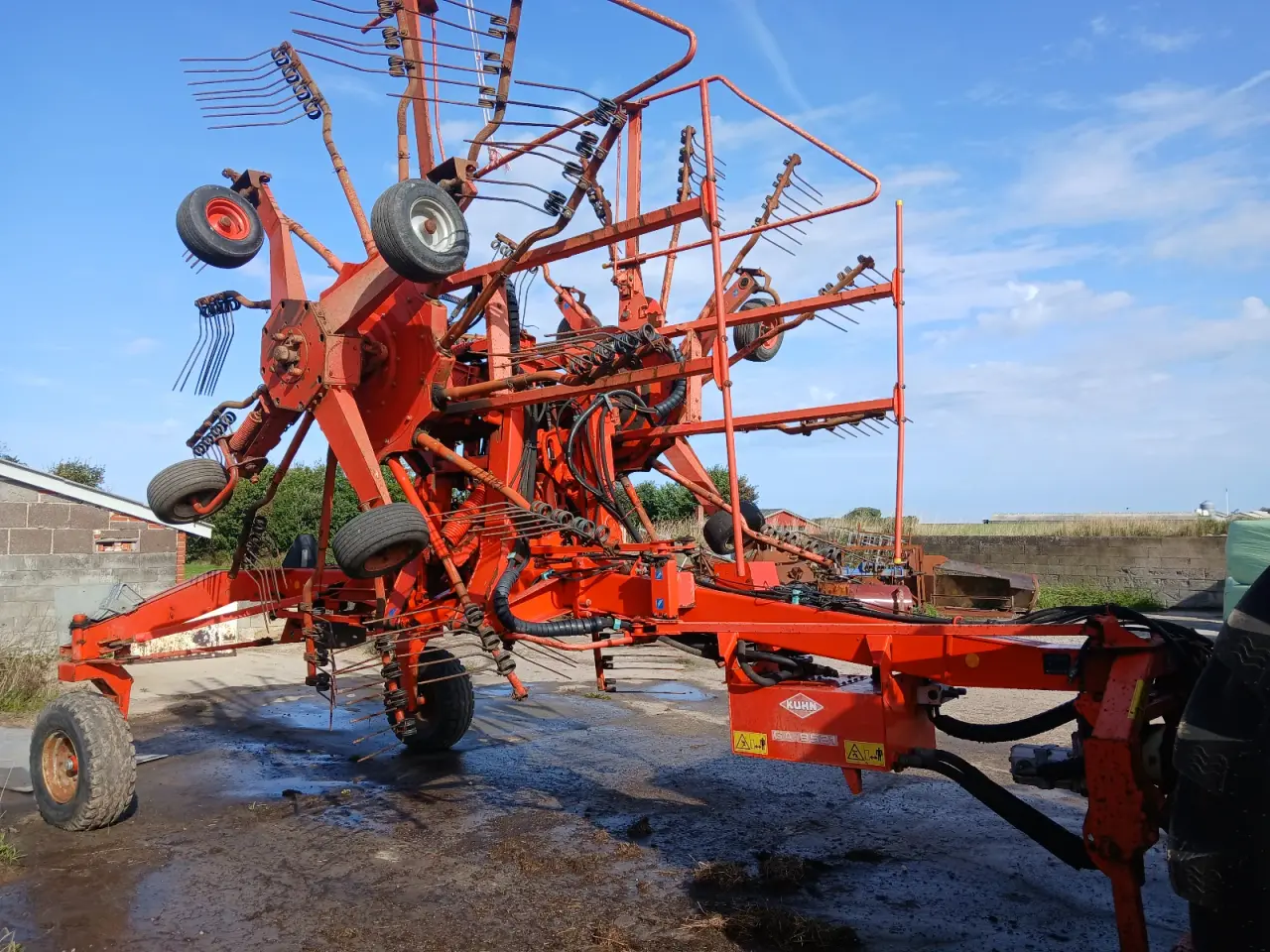 Billede 9 - Kuhn ga 8521 fuldhydraulisk rive