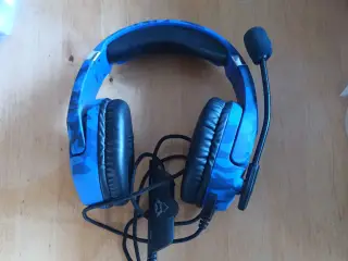 Gamer headset med mikrofon
