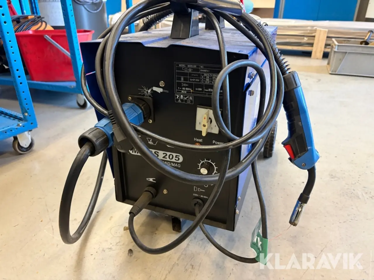 Billede 5 - Svejsemaskine Primus Danmark Mars 205 MIG/MAG 230 V – 185 A