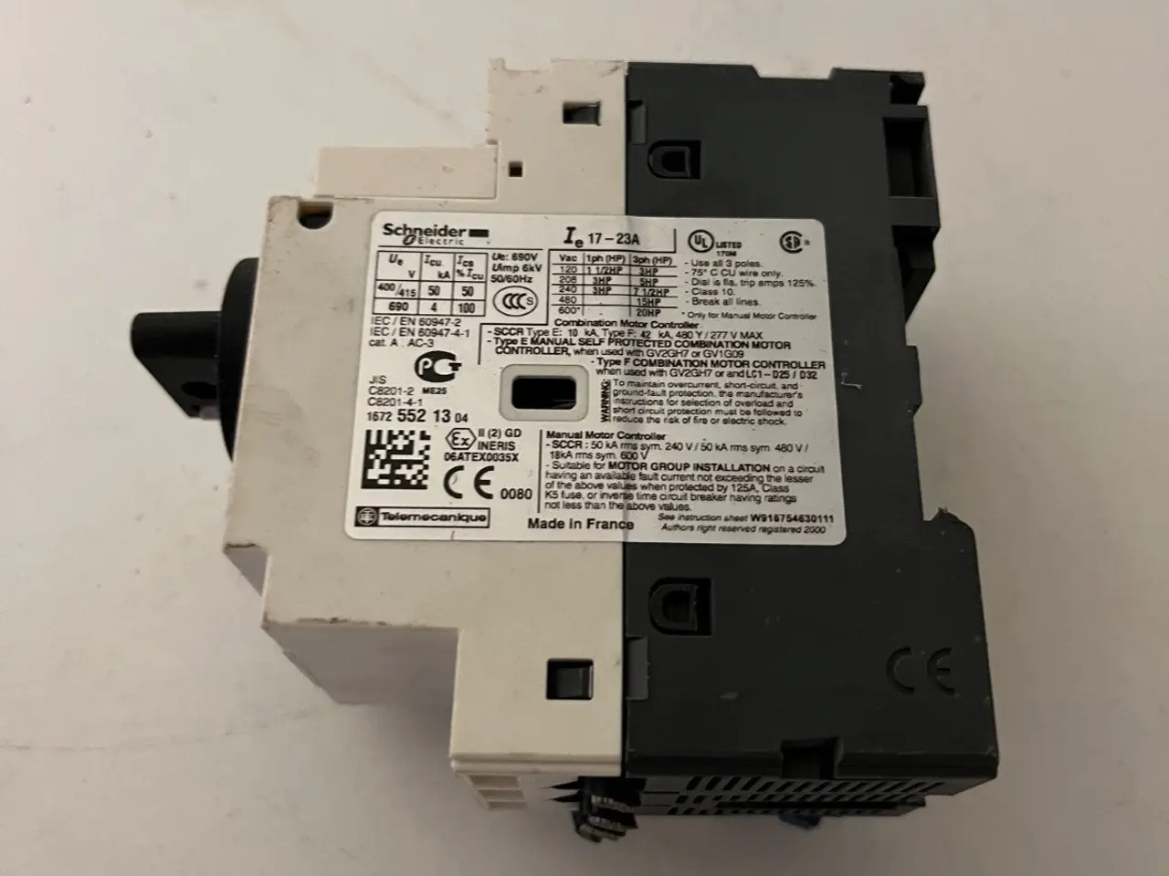 Billede 9 - Schneider Electric GV2-P21 Motor automatsikring