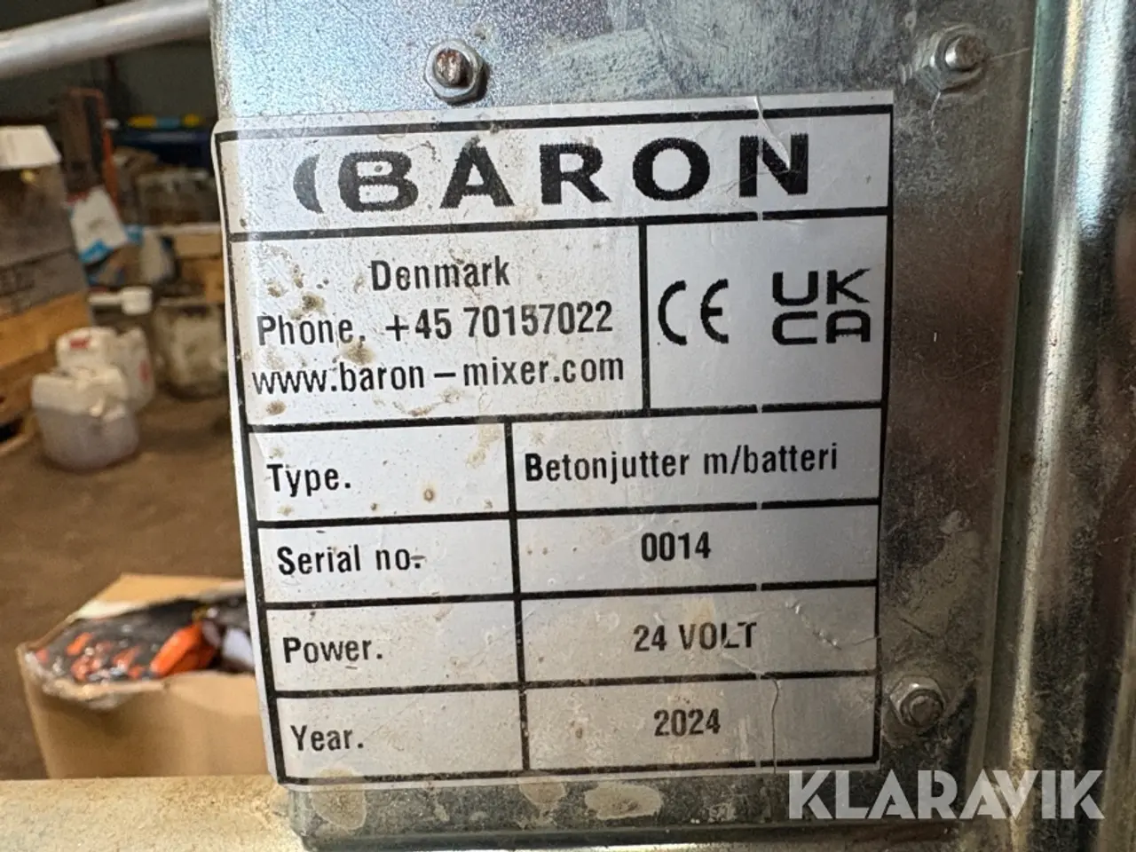 Billede 10 - Betonjutter Baron - på batteri