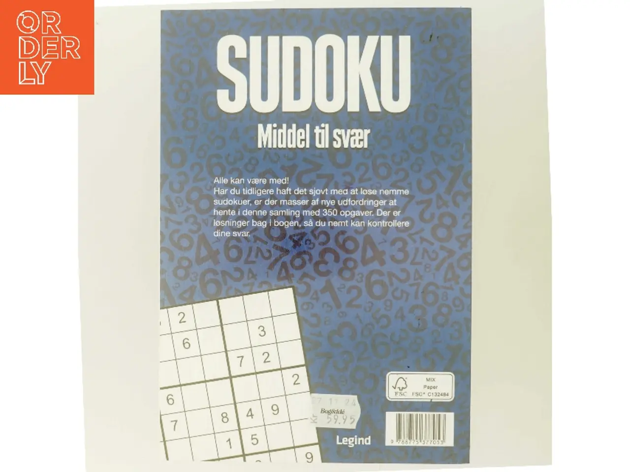 Billede 3 - Sudoku (Bog)