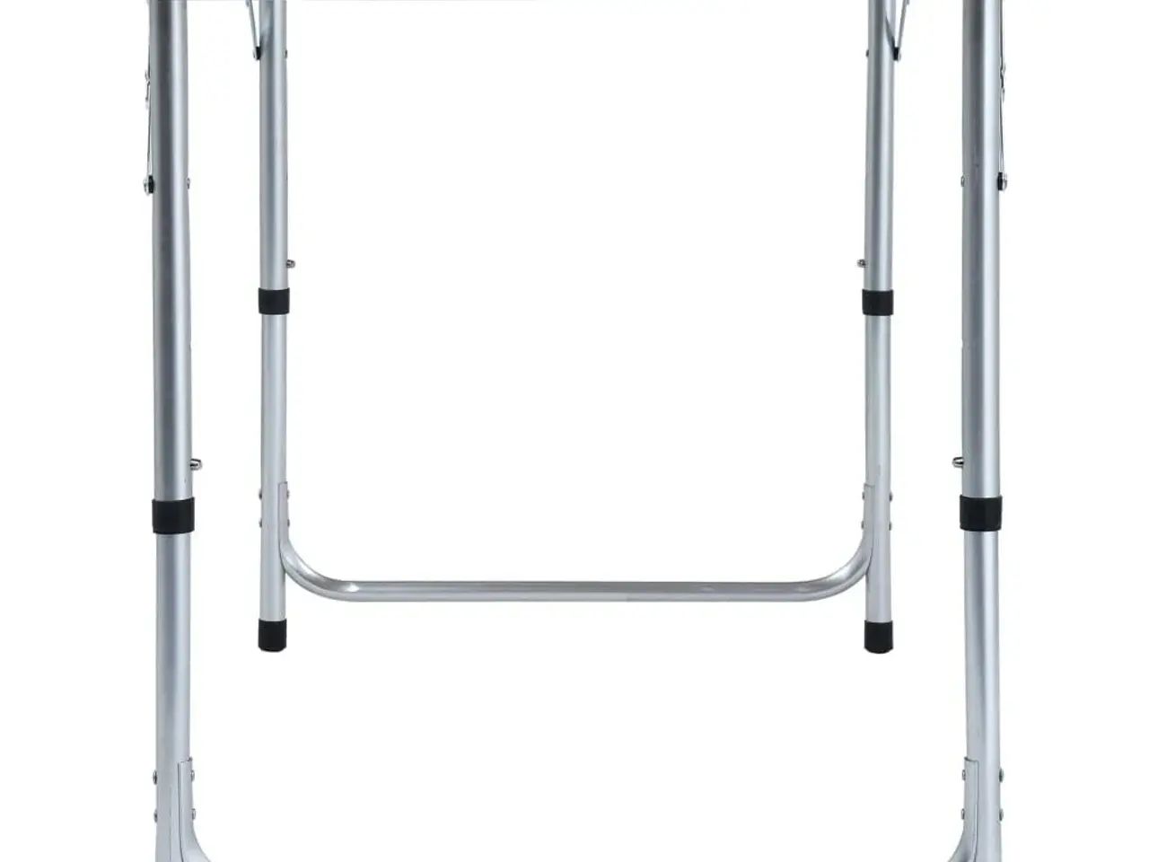 Billede 4 - Foldbart campingbord i aluminium - 120 x 60 cm, højdejusterbart