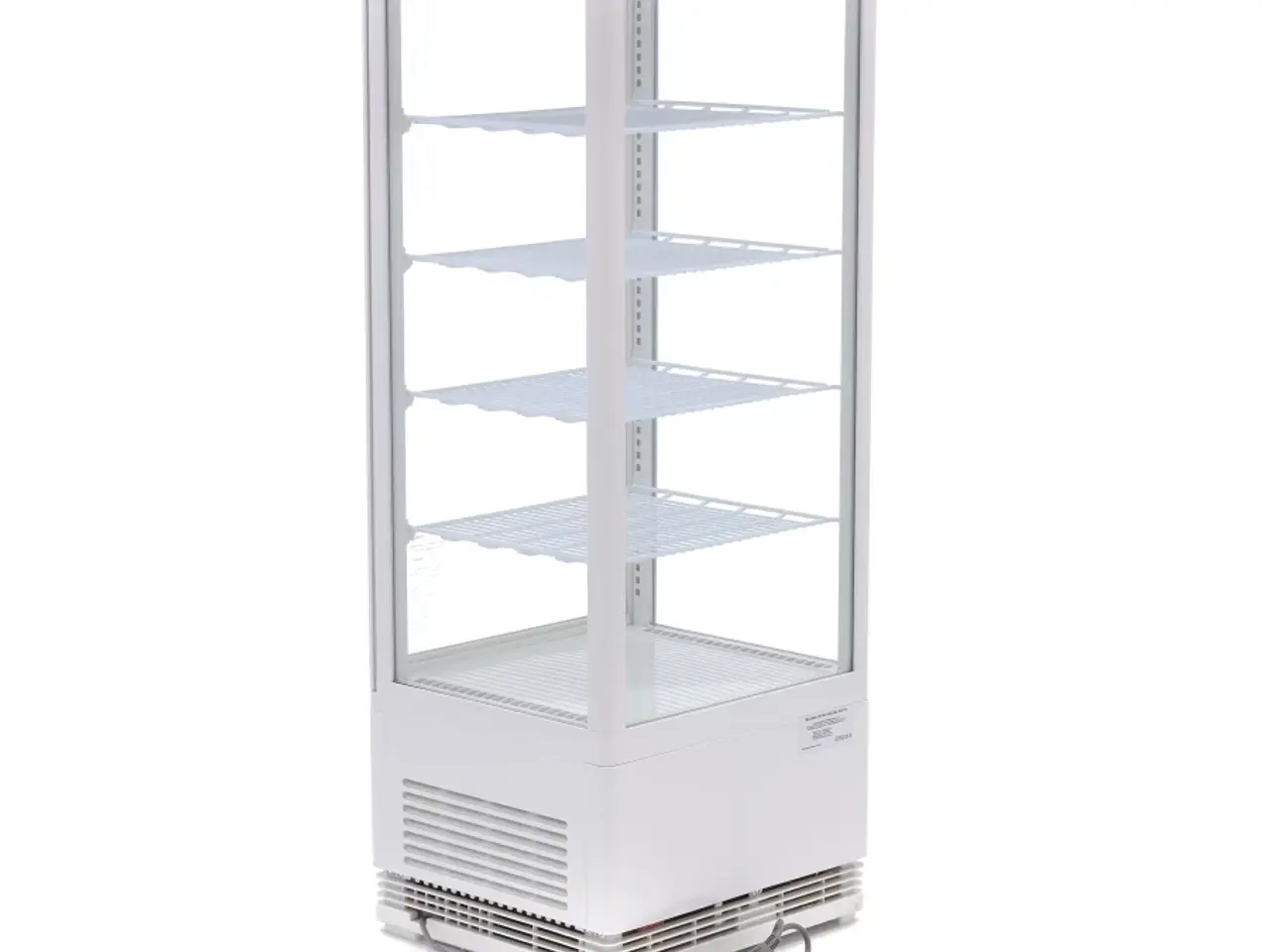 Billede 3 - Kølemontre 98 liter – hvid – B428 x D386 x H1110mm