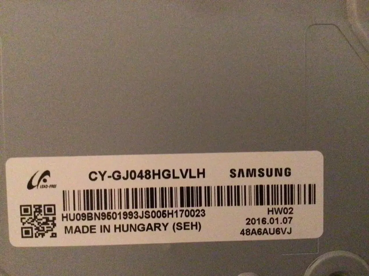 Billede 7 - Reservedele Samsung 48"