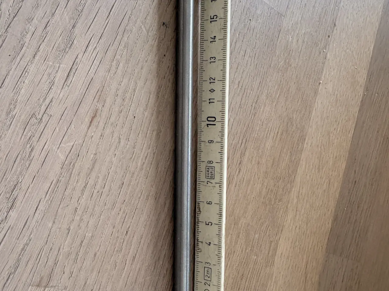 Billede 1 - 1.300 stk. Rustfrie stål-stænger (Ø8 x 182 mm)