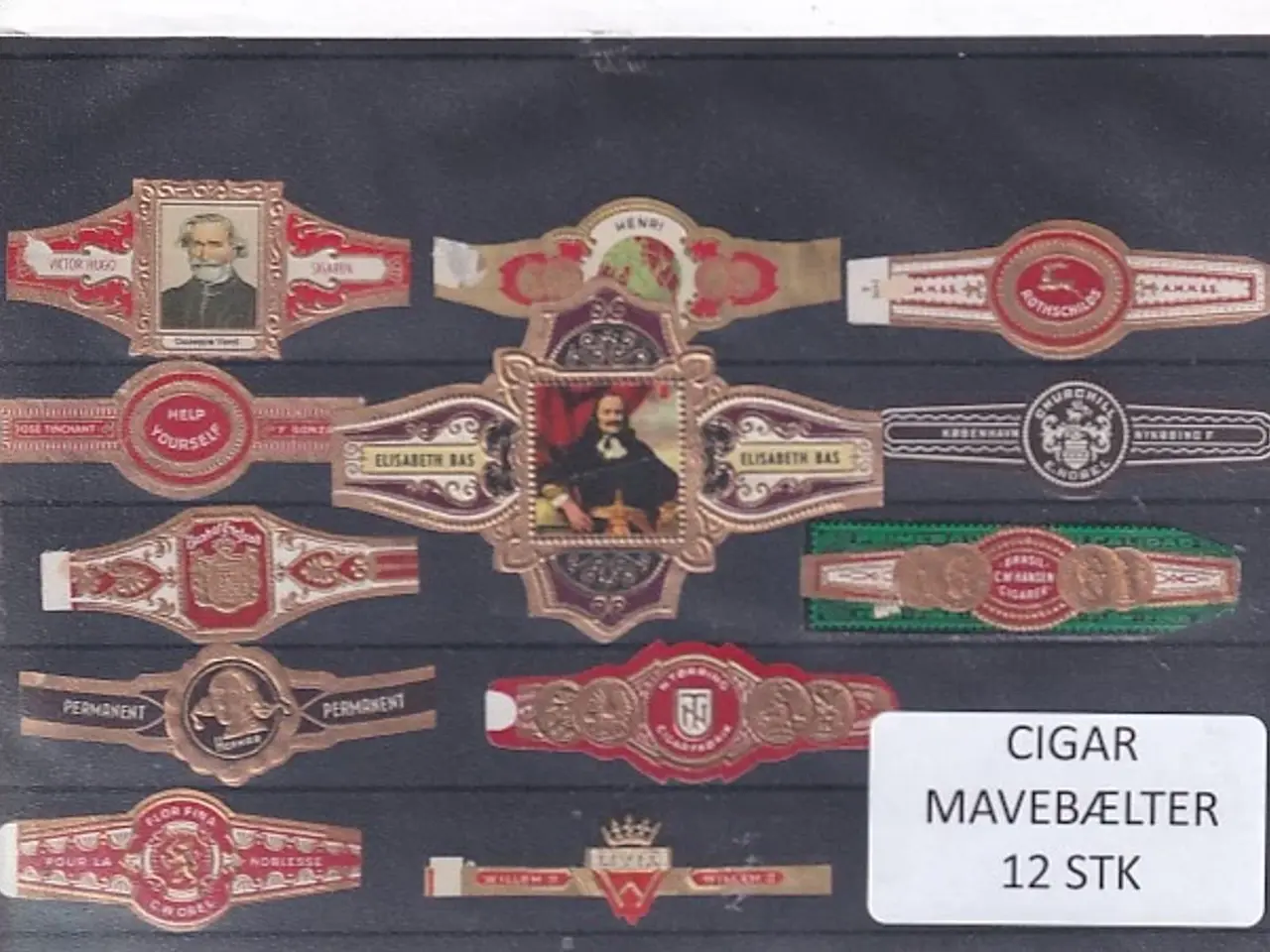 Billede 1 - Cigarmavebælter - 12 Stk.