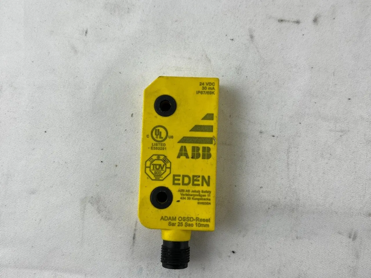 Billede 2 - ABB Eden ADAM OSSD-Reset 2TLA020051R6800 Jokab M12