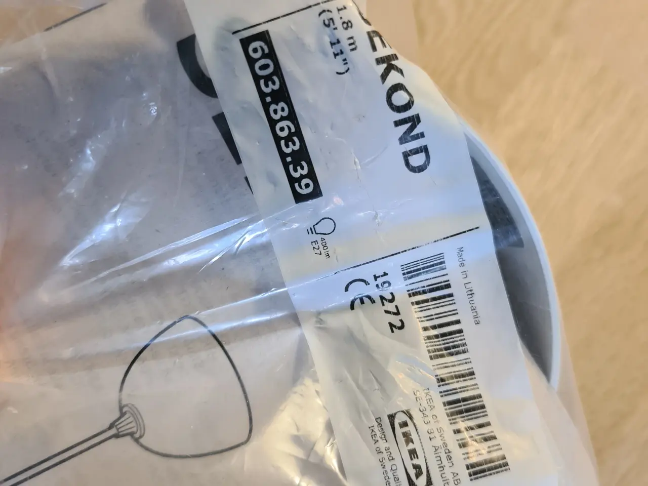Billede 2 - HELT NY lampe