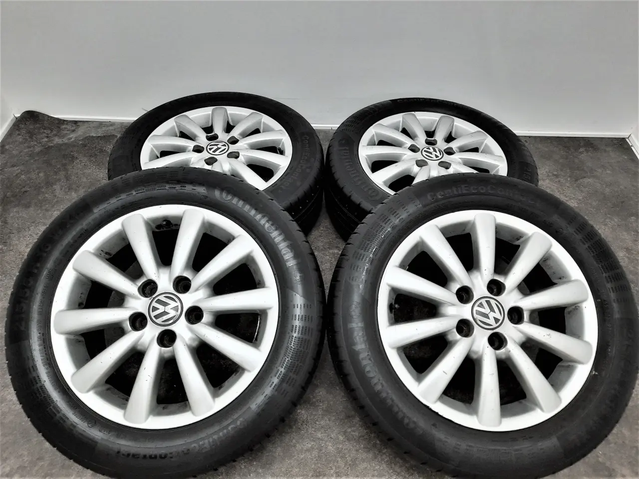 Billede 3 - 5x112 16" ET59 VW sommersæt