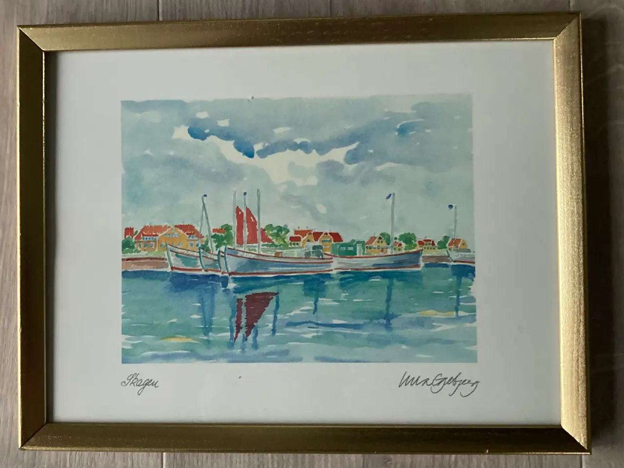 Billede 3 - 4 Skagen “akvareller”