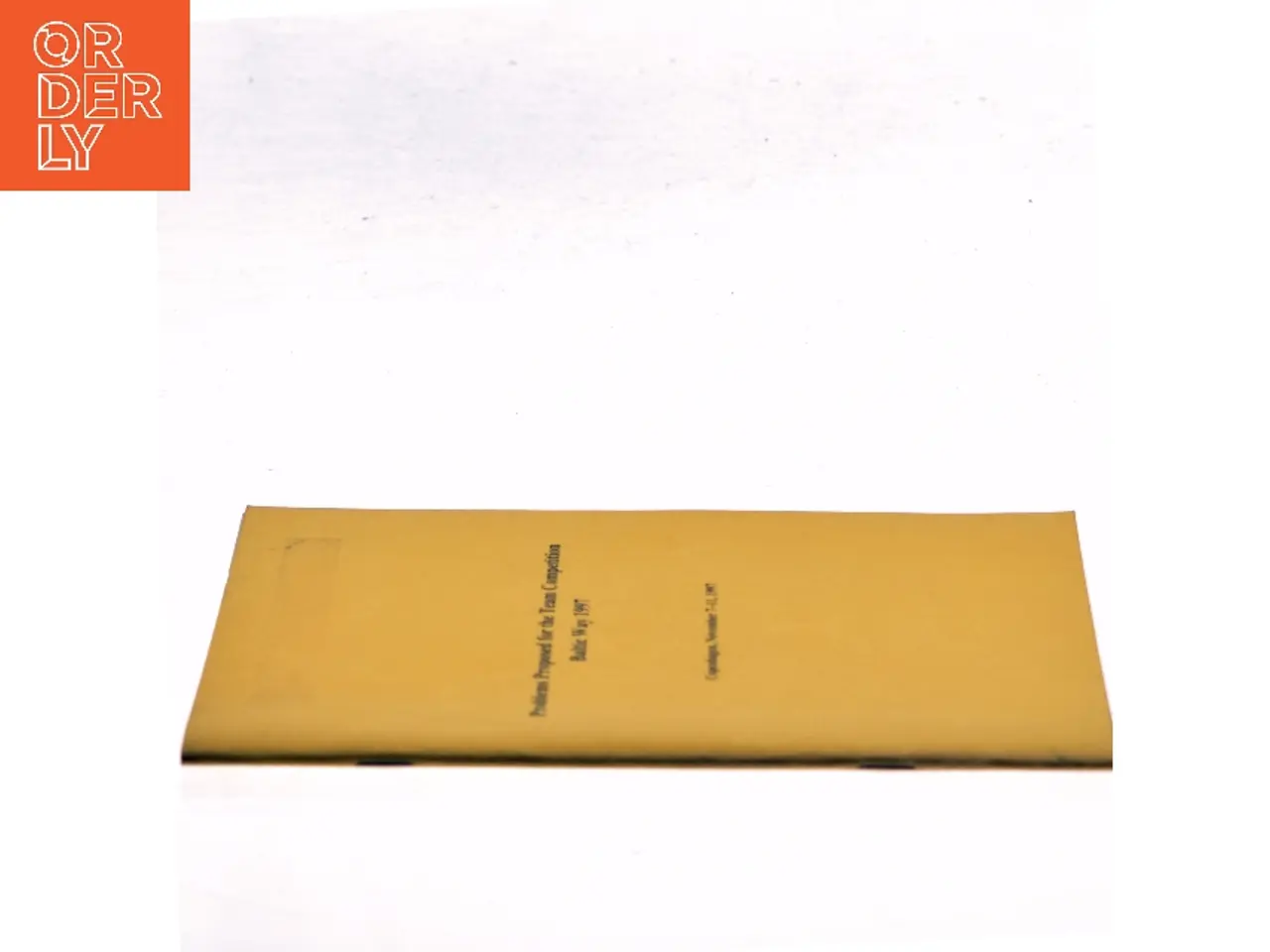 Billede 2 - Problems Proposed for the Team Competition: Baltic Way 1997 (Bog)