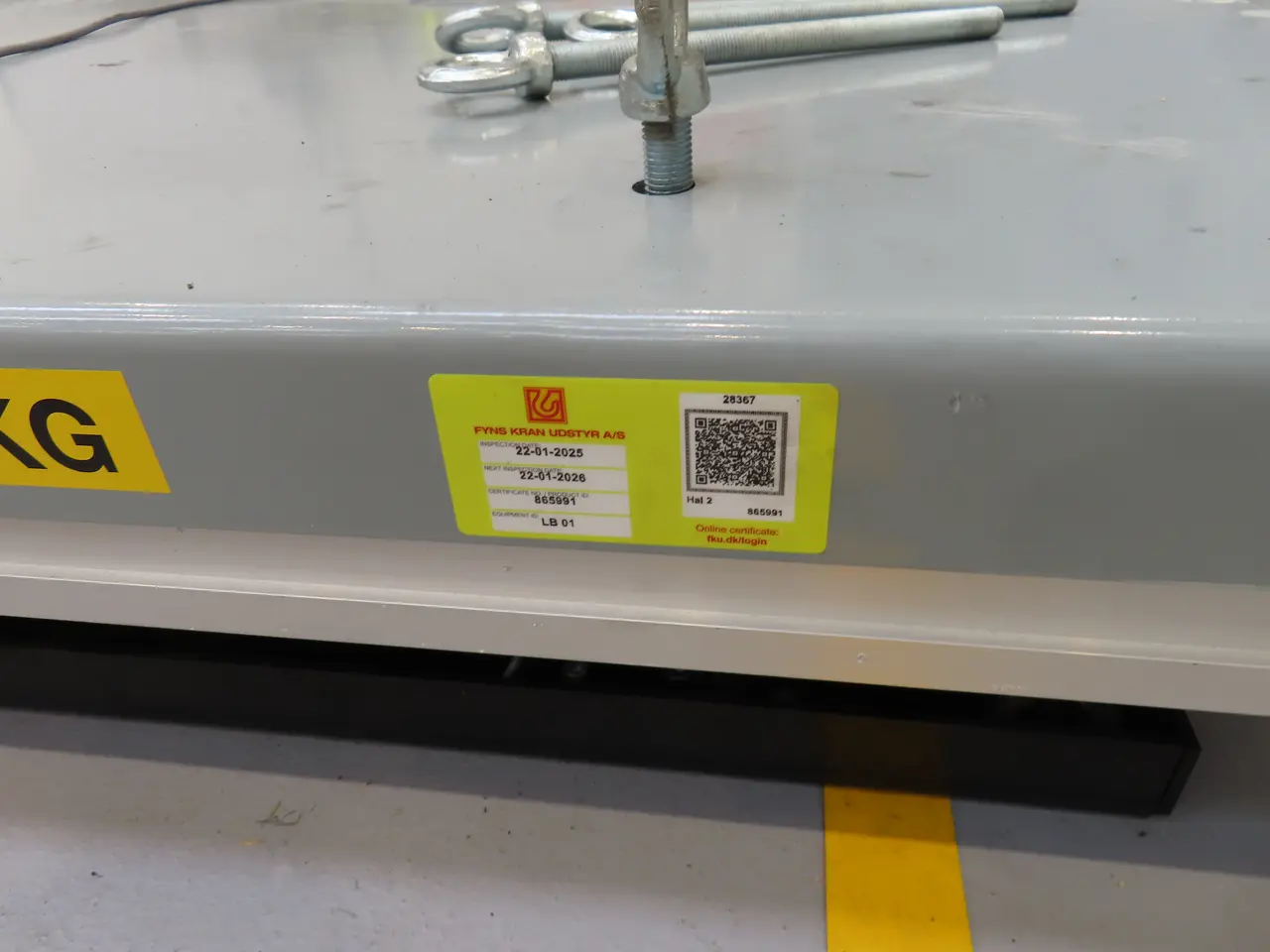 Billede 4 - Saksløftebord SAXLIFT 4000 Kg