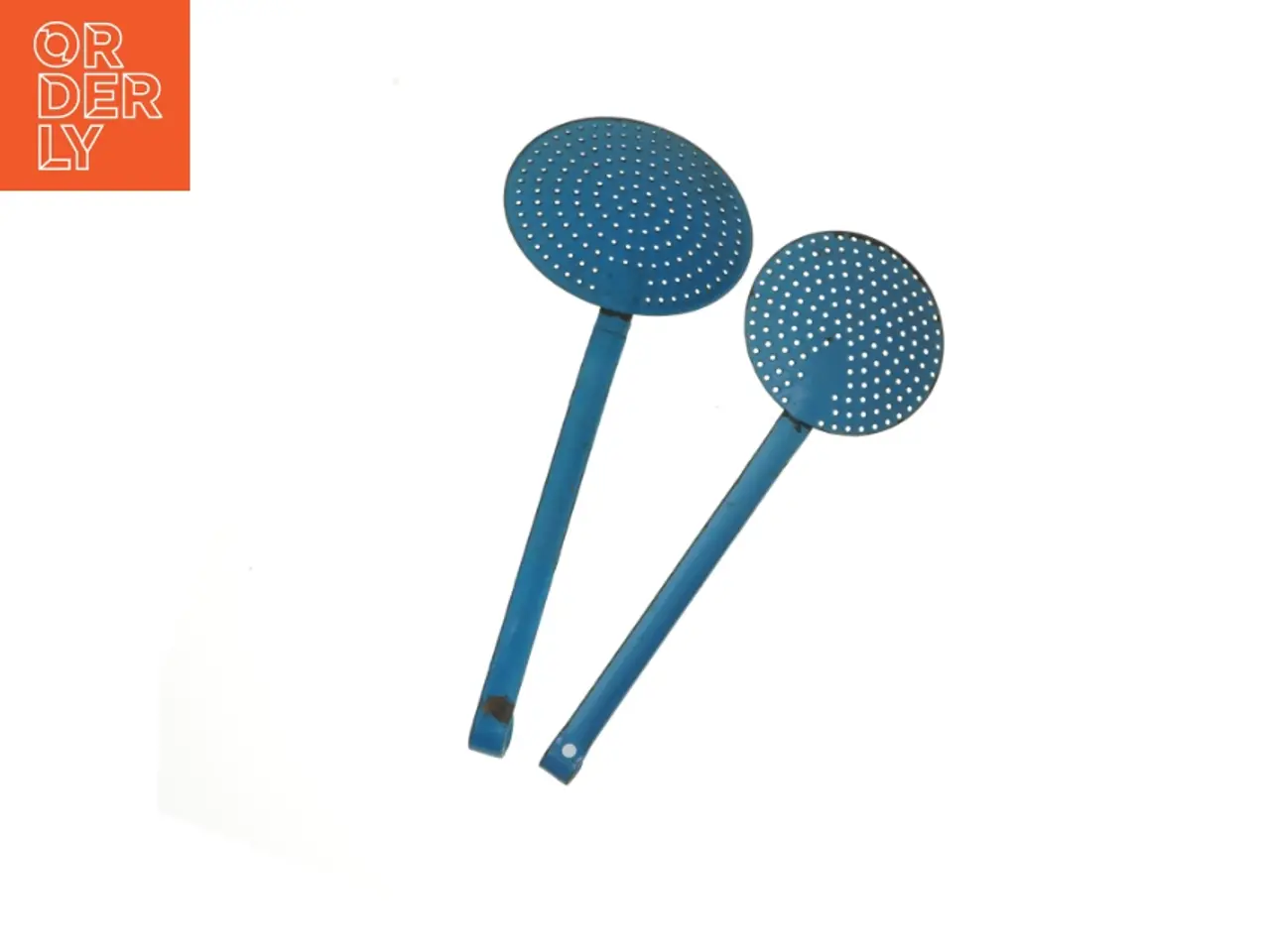 Billede 1 - 2 blå hulskeer Madame Blå(str. 38 cm. og. 36 cm)