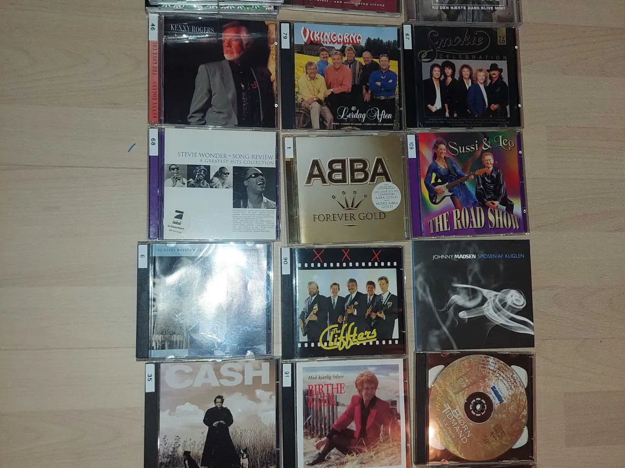 Billede 1 - 107 CD'ER med Dansk og Udenlandsk musik