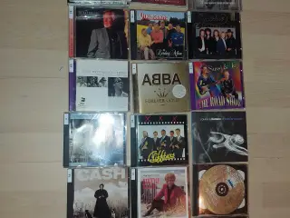 107 CD'ER med Dansk og Udenlandsk musik