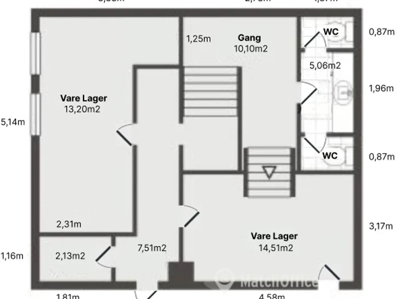 Billede 8 - Synligt butik/kontorlejemål ved Slotssøen – Fredericiagade 18. st., Kolding