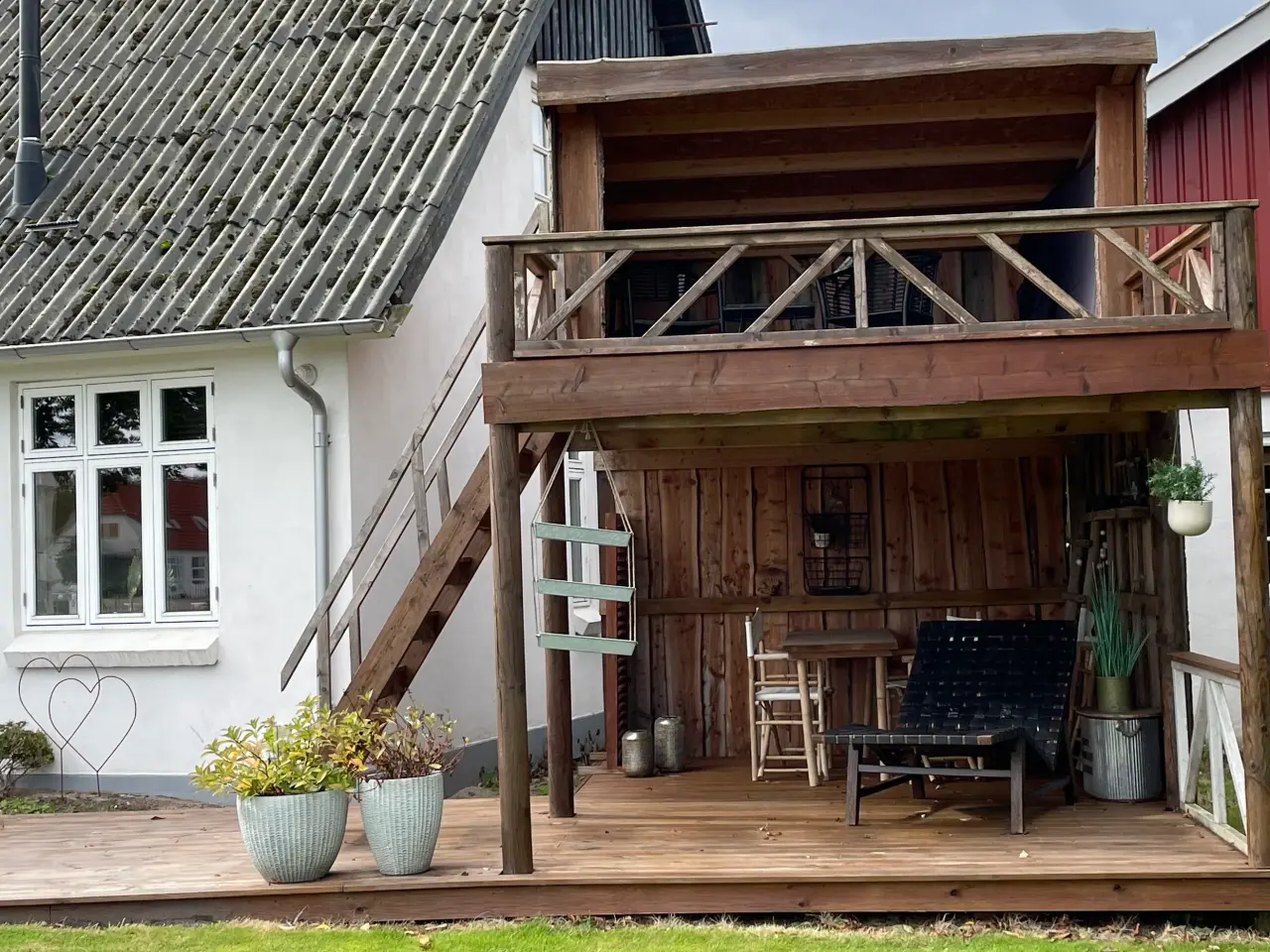 Billede 3 - Shelter med over etage 