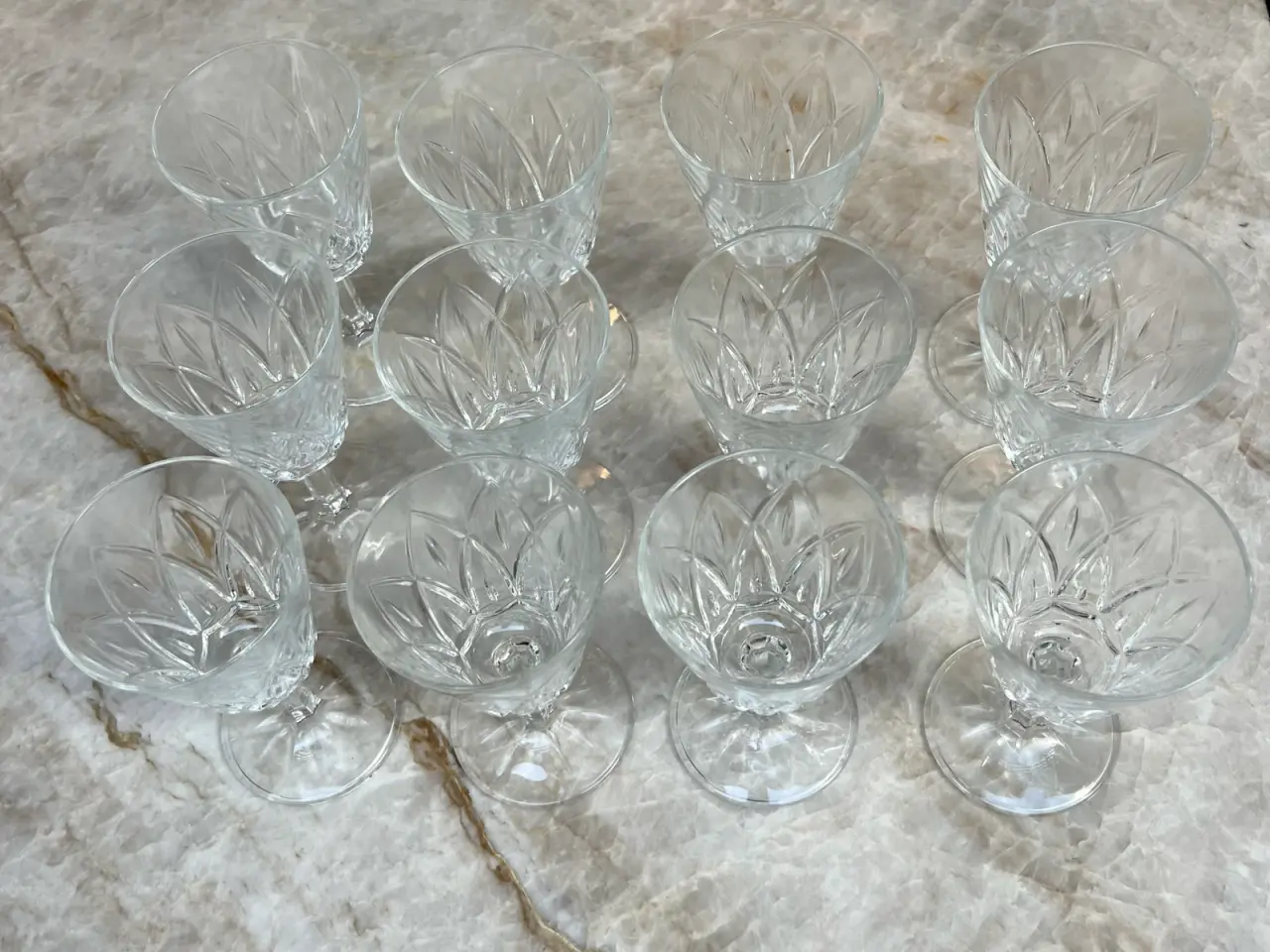 Billede 2 - Reims Harlekin hvidvinsglas