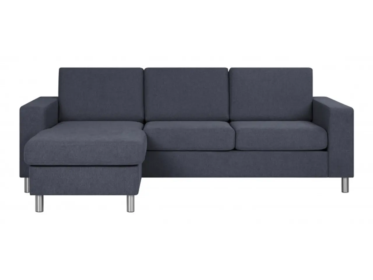 Billede 8 - Pan Chaiselong sofa Blå stof vendbar