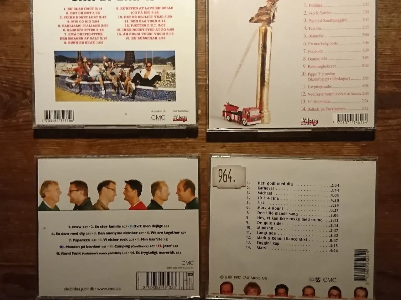 Billede 2 - 4 X Shubidua CDere