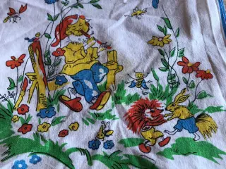 Vintage børne lommetørklæde