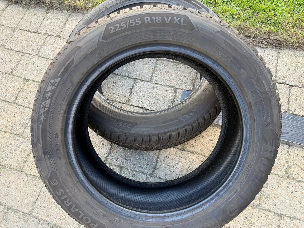 Billede 3 - 4 stk. næsten nye vinterdæk str. 255/55 R18 V XL