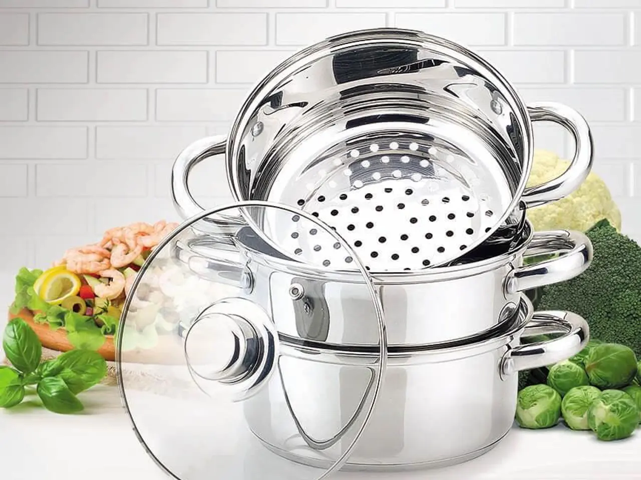 Billede 2 - Dampgryde Maestro MR-2900-22 - 4 l, 22 cm, rustfrit stål