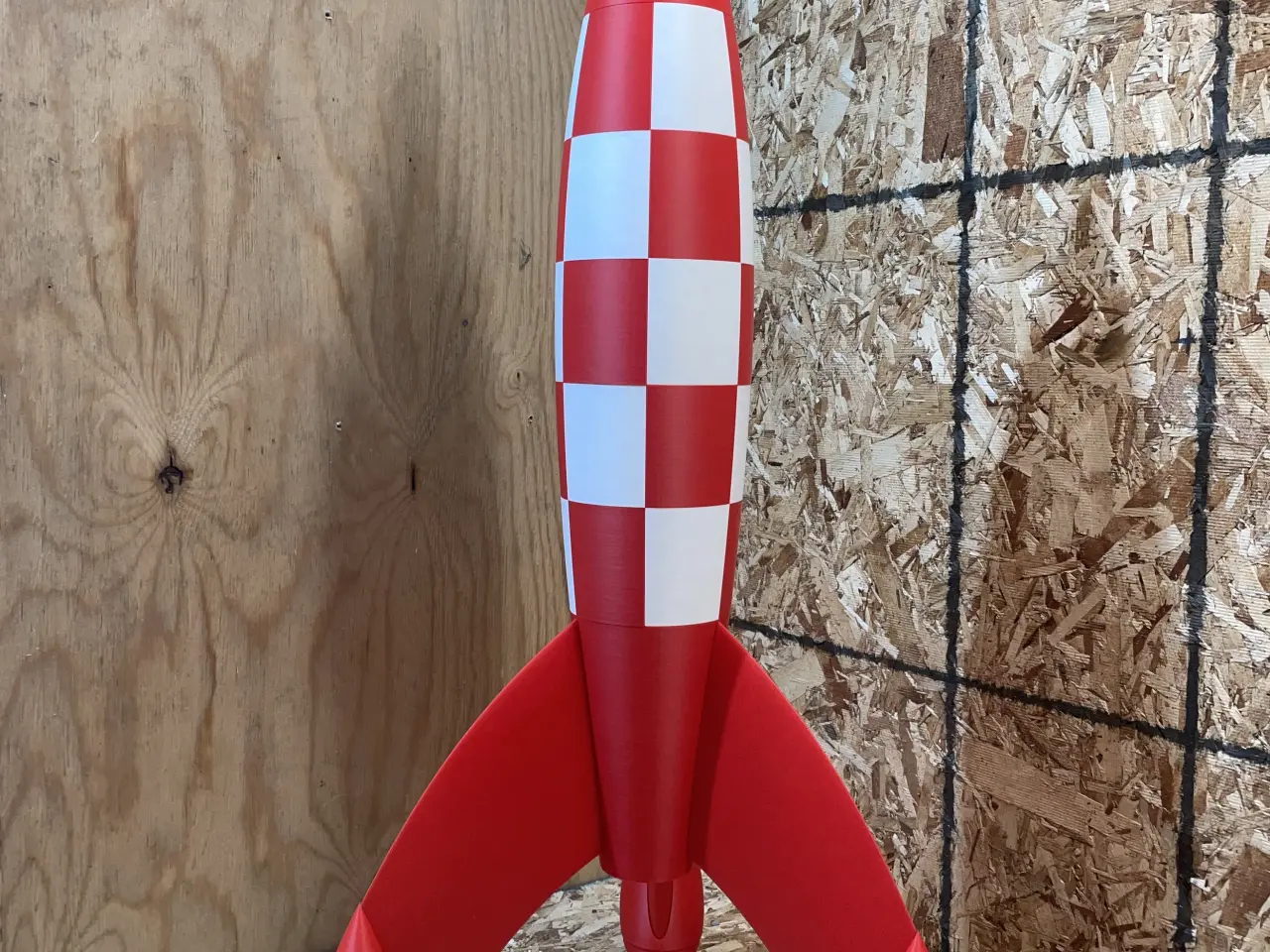 Billede 2 - Tintin måne raket 90CM høj
