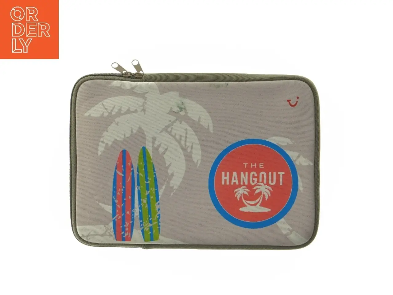 Billede 1 - Laptop sleeve med surfbræt motiv (str. 31x22 cm)