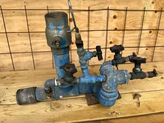 Kugleventil 2” rustfri, messing, galvanizeret