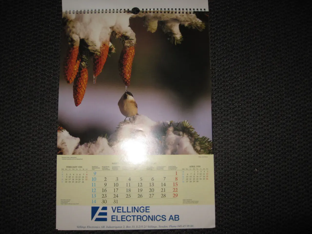 Billede 2 - Smuk Svensk naturkalender