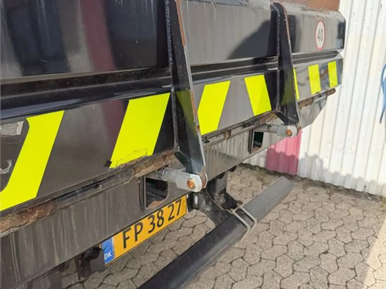 Billede 18 - ABC Köksal Hummel RM44100 - Tip trailer med hurtigskift / Tip trailer with quick coupler hydraulik