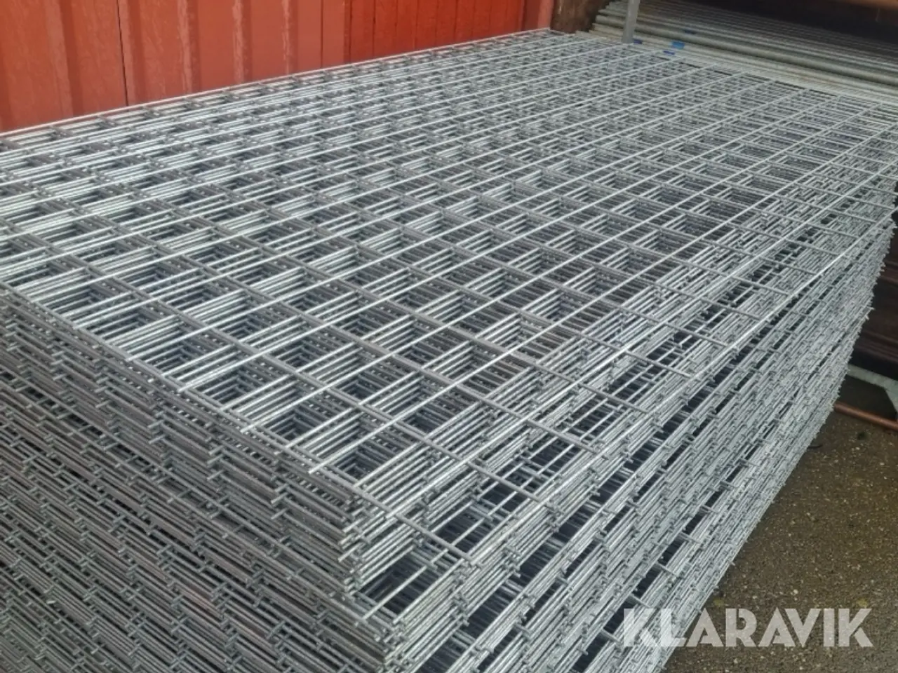 Billede 1 - Galvaniseret net - 5 mm, 10 styk