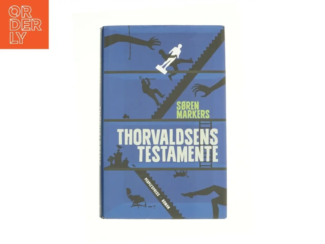 Billede 1 - Thorvaldsens testamente af Søren Markers (f. 1971) (Bog)
